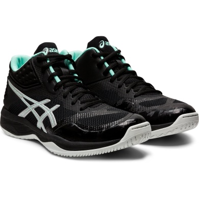 Asics Netburner Ballistic FF MT schwarz/silber Volleyballschuhe Damen